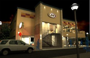 A&W restaurant