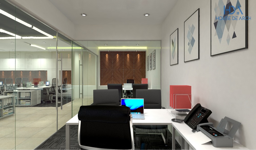 House De Arch - Office Interior Design_ Red Crescent