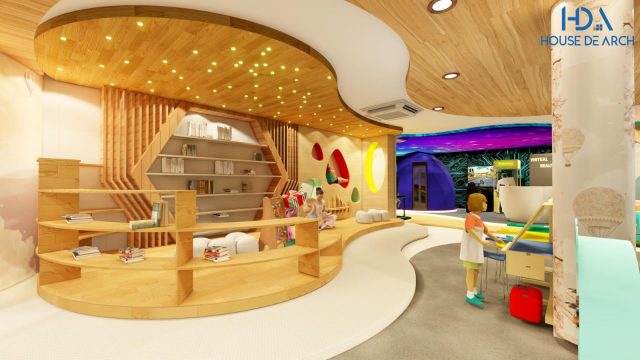 House De Arch - Kids cafe interior