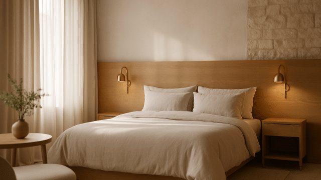 boutique hotel room interior