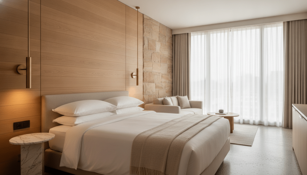 hotel guest room interior
