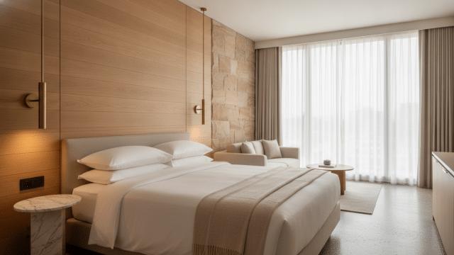 hotel guest room interior