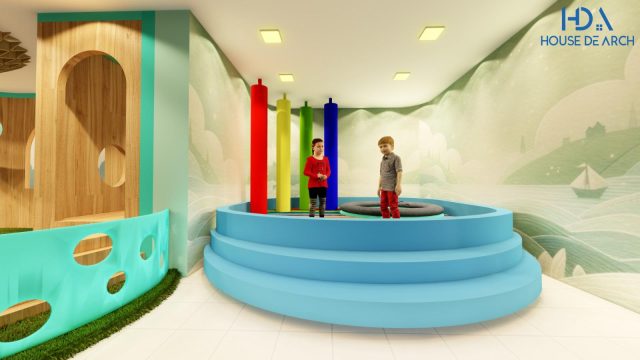 House De Arch - Kids cafe interior