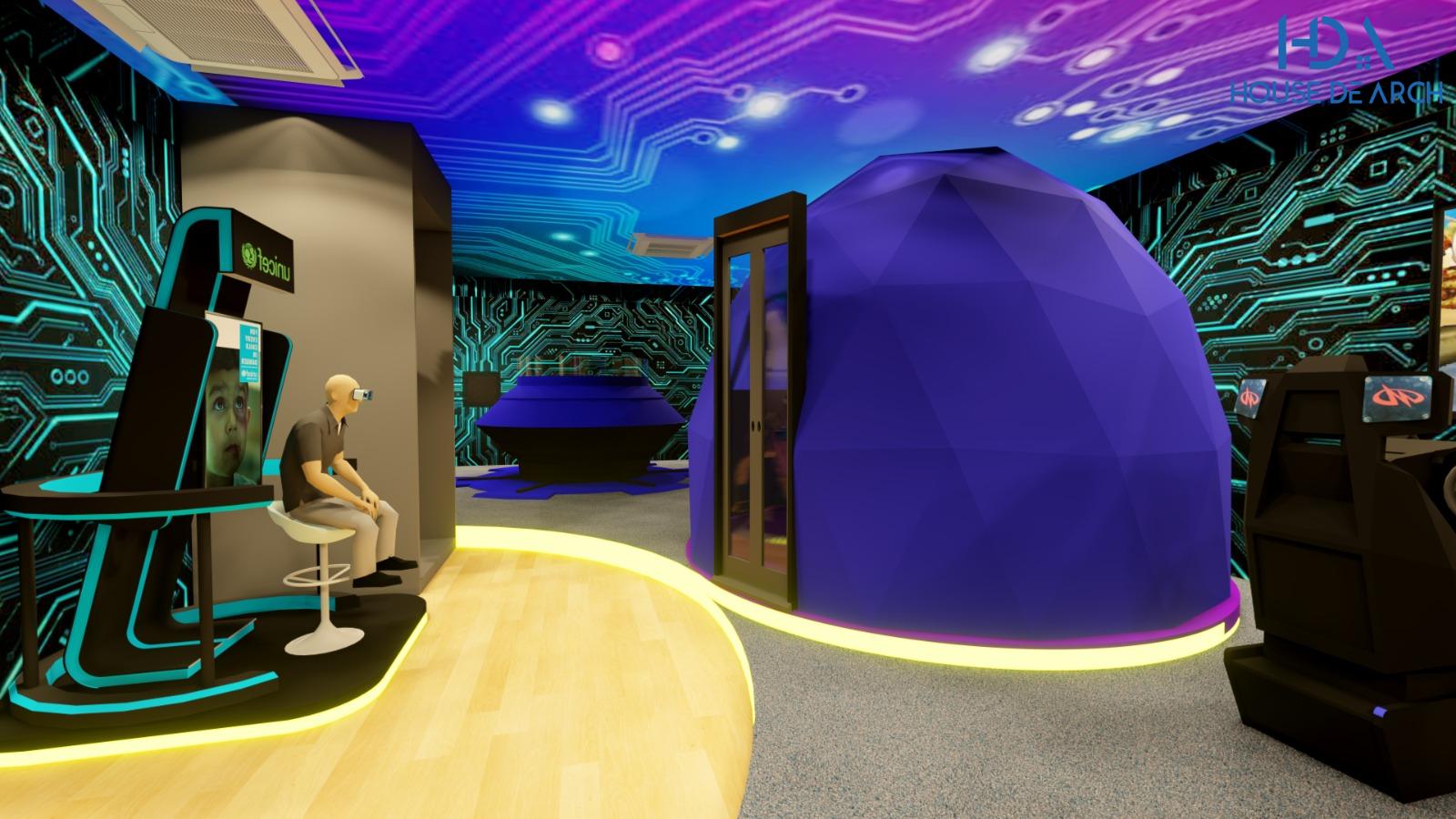 Kids cafe interior