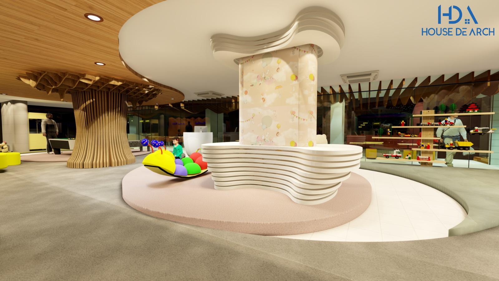 Kids cafe interior