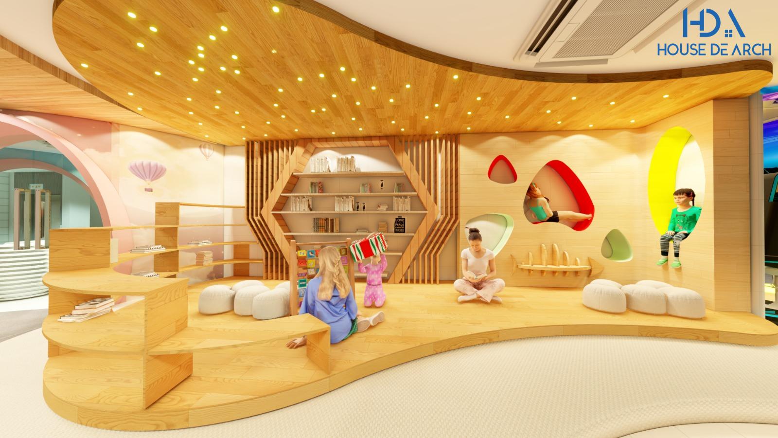 Kids cafe interior