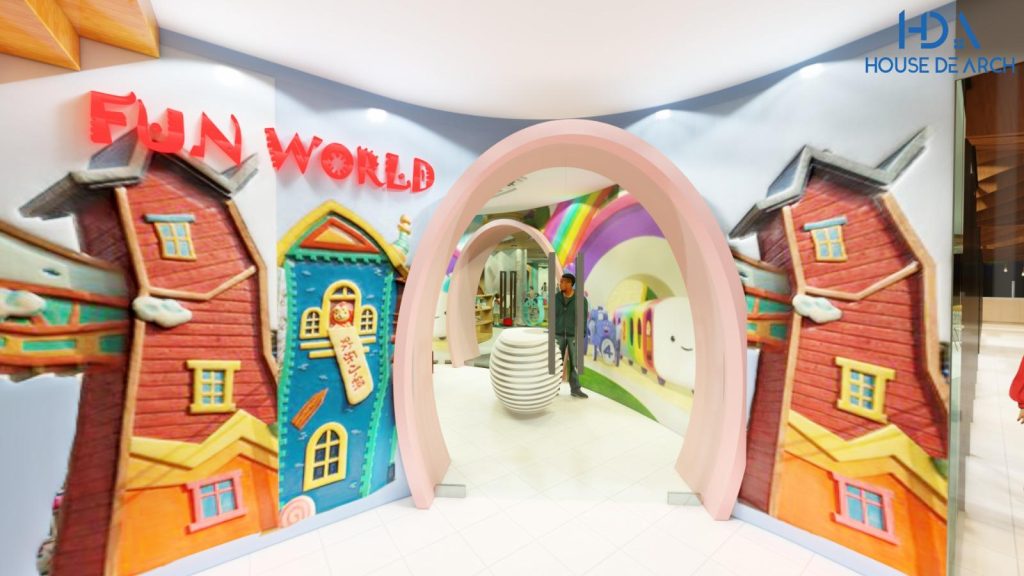 House De Arch - Kids cafe interior