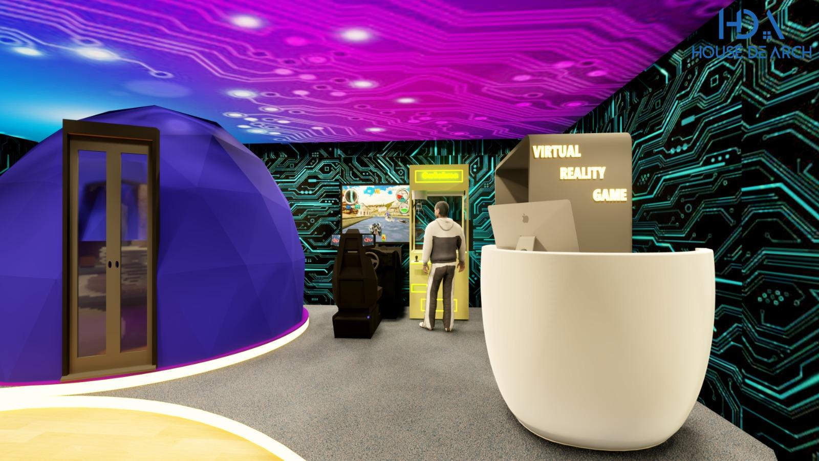 Kids cafe interior