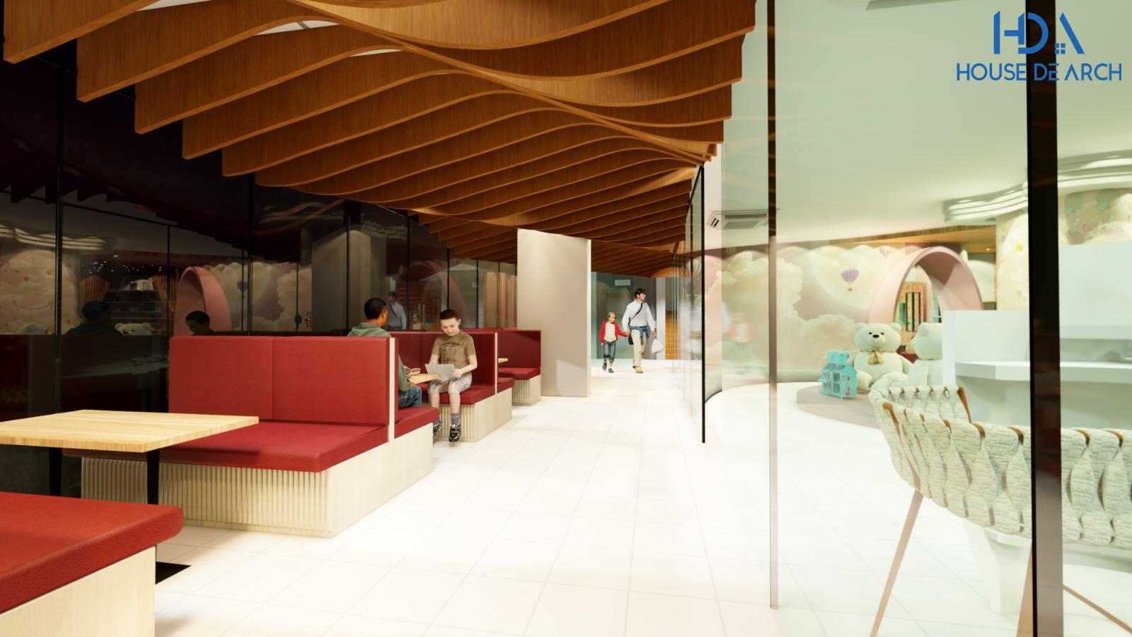Kids cafe interior